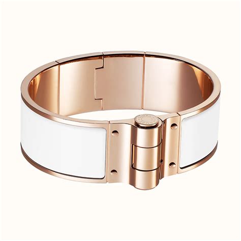 hermes enamel hinged bracelet|hermes enamel bracelet review.